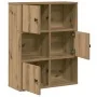 Estantería de madera de ingeniería roble artisan 60x24x76,5 cm von , Bücherregale und Regale - Ref: Foro24-860390, Preis: 63,...