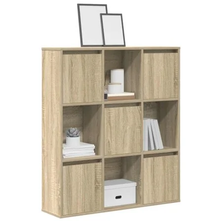 Estantería de madera de ingeniería roble sonoma 89x24x101,5 cm von , Bücherregale und Regale - Ref: Foro24-860402, Preis: 98,...
