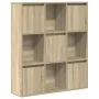 Estantería de madera de ingeniería roble sonoma 89x24x101,5 cm von , Bücherregale und Regale - Ref: Foro24-860402, Preis: 98,...