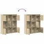 Estantería de madera de ingeniería roble sonoma 89x24x101,5 cm von , Bücherregale und Regale - Ref: Foro24-860402, Preis: 98,...