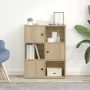 Estantería madera de ingeniería roble sonoma 60x24x76,5 cm de , Librerías y estanterías - Ref: Foro24-860384, Precio: 68,39 €...