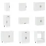 Mueble de cocina Kalmar blanco 14 piezas madera contrachapada von , Küchenschränke - Ref: Foro24-3314971, Preis: 977,96 €, Ra...