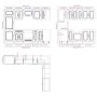 Mueble de cocina Kalmar blanco 14 piezas madera contrachapada von , Küchenschränke - Ref: Foro24-3314971, Preis: 977,96 €, Ra...