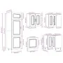 Mueble de cocina Kalmar blanco 14 piezas madera contrachapada von , Küchenschränke - Ref: Foro24-3314971, Preis: 977,96 €, Ra...