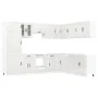 Mueble cocina Kalmar blanco brillo 14 pzas madera contrachapada von , Küchenschränke - Ref: Foro24-3314973, Preis: 1,00 €, Ra...