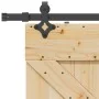 Puerta corredera con herrajes madera maciza de pino 80x210 cm by , Doors - Ref: Foro24-3332637, Price: 232,05 €, Discount: %