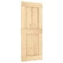 Puerta corredera con herrajes madera maciza de pino 85x210 cm by , Doors - Ref: Foro24-3332726, Price: 192,56 €, Discount: %