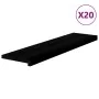 Peldaños de escalera 20 uds madera maciza roble marrón oscuro von , Treppenmatten - Ref: Foro24-3283064, Preis: 765,71 €, Rab...