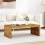 Mesa de centro madera maciza de teca 110x60x38 cm by , Coffee table - Ref: Foro24-4009315, Price: 131,04 €, Discount: %