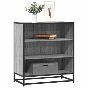 Aparador madera ingeniería y metal gris Sonoma 68x35x76 cm by , Sideboards - Ref: Foro24-848977, Price: 87,68 €, Discount: %