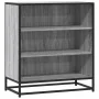 Aparador madera ingeniería y metal gris Sonoma 68x35x76 cm by , Sideboards - Ref: Foro24-848977, Price: 80,11 €, Discount: %