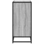 Aparador madera ingeniería y metal gris Sonoma 68x35x76 cm by , Sideboards - Ref: Foro24-848977, Price: 80,11 €, Discount: %