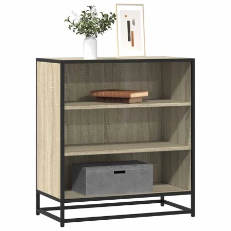 Aparador madera ingeniería y metal roble Sonoma 68x35x76 cm von , Sideboards - Ref: Foro24-848975, Preis: 77,79 €, Rabatt: %