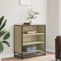 Aparador madera ingeniería y metal roble Sonoma 68x35x76 cm von , Sideboards - Ref: Foro24-848975, Preis: 77,79 €, Rabatt: %