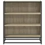 Aparador madera ingeniería y metal roble Sonoma 68x35x76 cm von , Sideboards - Ref: Foro24-848975, Preis: 77,79 €, Rabatt: %