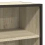 Aparador madera ingeniería y metal roble Sonoma 68x35x76 cm von , Sideboards - Ref: Foro24-848975, Preis: 77,79 €, Rabatt: %