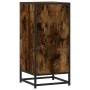 Aparador madera ingeniería y metal roble ahumado 35,5x35x76 cm von , Sideboards - Ref: Foro24-848956, Preis: 55,88 €, Rabatt: %