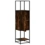 Aparador alto madera de ingeniería y metal 35,5x35x139 cm von , Sideboards - Ref: Foro24-849036, Preis: 72,95 €, Rabatt: %