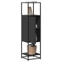 Aparador alto madera de ingeniería y metal 35,5x35x139 cm by , Sideboards - Ref: Foro24-849034, Price: 78,32 €, Discount: %