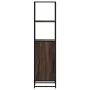Aparador alto madera ingeniería marrón roble 35,5x35x139cm by , Sideboards - Ref: Foro24-849048, Price: 87,97 €, Discount: %