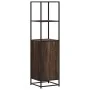 Aparador alto madera ingeniería marrón roble 35,5x35x139cm by , Sideboards - Ref: Foro24-849048, Price: 87,97 €, Discount: %