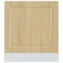 Panel para lavavajillas Porto madera contrachapada roble sonoma de , Armarios de cocina - Ref: Foro24-854140, Precio: 31,33 €...