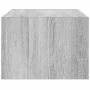 Mueble de TV con luces LED sonoma gris 75x35,5x25 cm by , TV Furniture - Ref: Foro24-860234, Price: 71,58 €, Discount: %