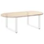Patas de mesa de centro forma U 2uds acero blanco 60x(42-43) cm de , Patas para mesas - Ref: Foro24-4013161, Precio: 59,82 €,...