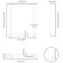 Patas de mesa de centro forma U 2uds acero blanco 28x(42-43) cm by , Table legs - Ref: Foro24-4013149, Price: 53,57 €, Discou...