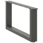 Patas de mesa centro forma U 2uds acero antracita 60x(30-31) cm de , Patas para mesas - Ref: Foro24-4013142, Precio: 59,24 €,...