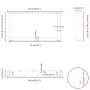 Patas de mesa centro forma U 2uds acero antracita 60x(30-31) cm de , Patas para mesas - Ref: Foro24-4013142, Precio: 59,24 €,...