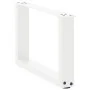 Patas de mesa de centro forma U 2uds acero blanco 50x(30-31) cm de , Patas para mesas - Ref: Foro24-4013137, Precio: 52,70 €,...