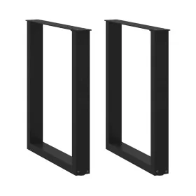 Patas para mesa de centro en forma de U 2 uds acero negro von , Tischbeine - Ref: Foro24-4013180, Preis: 76,67 €, Rabatt: %