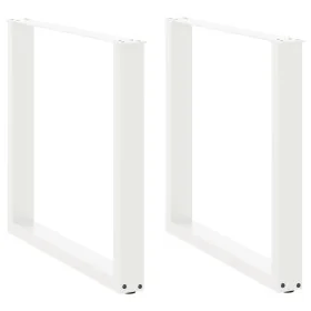 Patas de mesa de centro forma U 2uds acero blanco 80x(72-73) cm von , Tischbeine - Ref: Foro24-4013189, Preis: 94,28 €, Rabat...