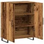 Aparador de madera de ingeniería envejecida 69,5x34x90 cm de , Aparadores - Ref: Foro24-857181, Precio: 86,43 €, Descuento: %