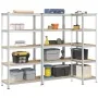 Estantes de almacenamiento de 5 capas 3 uds by , Industrial shelving - Ref: Foro24-3307603, Price: 165,46 €, Discount: %