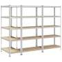 Estantes de almacenamiento de 5 capas 3 uds by , Industrial shelving - Ref: Foro24-3307603, Price: 165,46 €, Discount: %