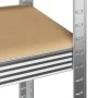 Estantes de almacenamiento de 5 capas 3 uds by , Industrial shelving - Ref: Foro24-3307603, Price: 165,46 €, Discount: %