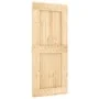 Puerta corredera con herrajes madera maciza de pino 90x210 cm by , Doors - Ref: Foro24-3332745, Price: 223,09 €, Discount: %