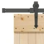 Puerta corredera con herrajes madera maciza de pino 90x210 cm de , Puertas - Ref: Foro24-3332793, Precio: 222,70 €, Descuento: %
