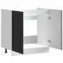 Mueble bajo para fregadero Kalmar negro 80x46x81,5 cm von , Küchenschränke - Ref: Foro24-853448, Preis: 82,28 €, Rabatt: %