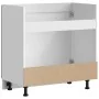 Mueble bajo para fregadero Kalmar negro 80x46x81,5 cm von , Küchenschränke - Ref: Foro24-853448, Preis: 82,28 €, Rabatt: %