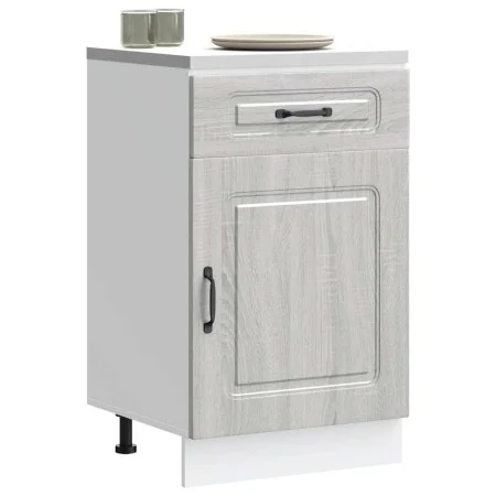 Mueble bajo de cocina Kalmar gris sonoma madera de ingeniería de , Armarios de cocina - Ref: Foro24-853483, Precio: 101,75 €,...