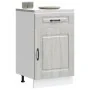 Mueble bajo de cocina Kalmar gris sonoma madera de ingeniería de , Armarios de cocina - Ref: Foro24-853483, Precio: 101,75 €,...