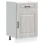 Mueble bajo de cocina Kalmar gris sonoma madera de ingeniería de , Armarios de cocina - Ref: Foro24-853483, Precio: 101,75 €,...