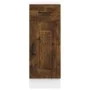 Mueble bajo de cocina Kalmar de madera ingeniería roble ahumado by , Kitchen cabinets - Ref: Foro24-853462, Price: 67,65 €, D...