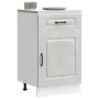 Mueble bajo de cocina Kalmar madera de ingeniería gris hormigón von , Küchenschränke - Ref: Foro24-853481, Preis: 90,50 €, Ra...