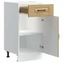 Mueble bajo de cocina Kalmar roble artesanal madera ingeniería von , Küchenschränke - Ref: Foro24-853476, Preis: 83,76 €, Rab...