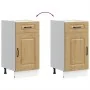 Mueble bajo de cocina Kalmar roble artesanal madera ingeniería von , Küchenschränke - Ref: Foro24-853476, Preis: 83,76 €, Rab...