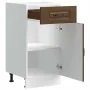 Mueble bajo de cocina Kalmar madera ingeniería de roble marrón de , Armarios de cocina - Ref: Foro24-853474, Precio: 76,04 €,...